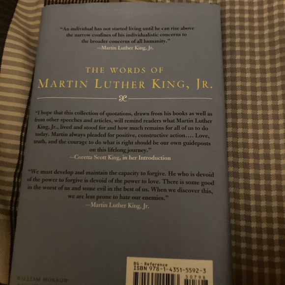 A book titled, “The Words of Martin Luther King Jr.” - Picture 4 of 5